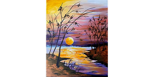 Haunted Harvest Moon - Paint and Sip in Fishkill | Classpop!\u2122