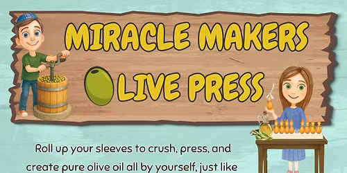 CKids Miracle Makers Olive Press