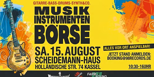 1. Kasseler Musikinstrumentenbörse im Philipp-Scheidemann-Haus — Philipp-Scheidemann-Haus