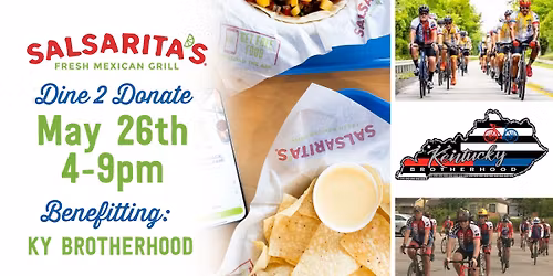 Salsarita's Dine2Donate Benefitting: KY Brotherhood