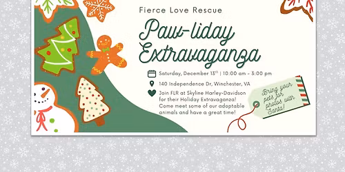 Fierce Love Rescue at Skyline Harley-Davidson | It's a Paw-liday Extravaganza!