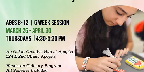 Afterschool Cookie Decorating | 6 weeks Series Kick Off