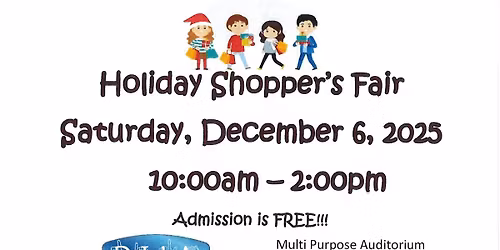 Annual Holiday Shoppers Fair
