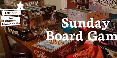 Dice Saloon x Brighton Pub Board Gamers Casual Sundays