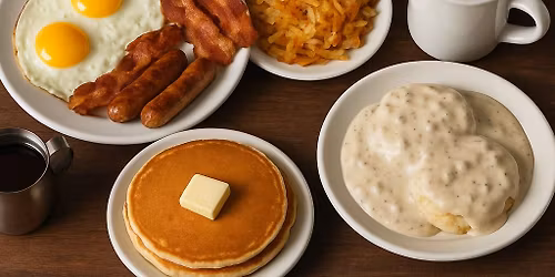 Breakfast 8am to 1130am Saturday & Sunday