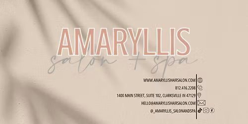 The Amaryllis Social: Spring Edition