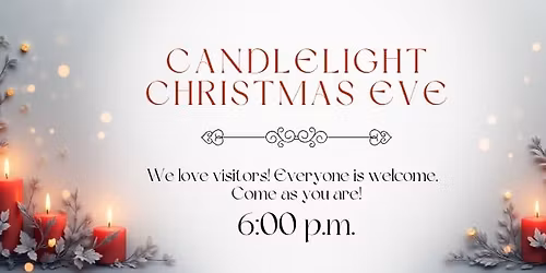 Traditional Candlelight Christmas Eve Service