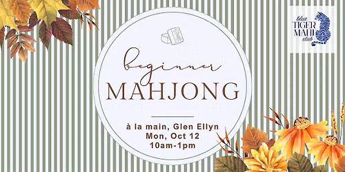 Beginner Mahjong 101  at \u00e0 la Main