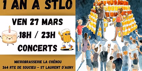 Fiesta d'anniversaire : 1 an \u00e0 STLO 