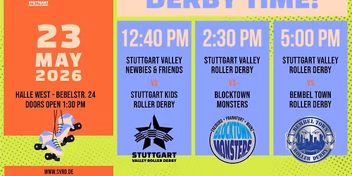 ROLLER DERBY TRIPLEHEADER