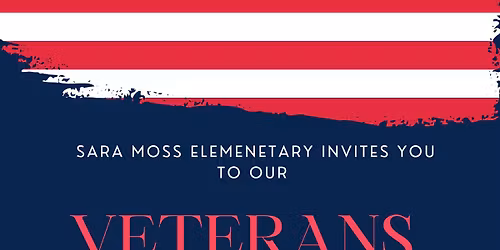 Sara Moss Elementary Veterans Day Breakfast