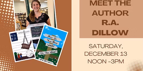 Meet the Author - R.A. Dillow