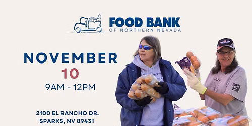 NOVEMBER - Food Bank Distribution!