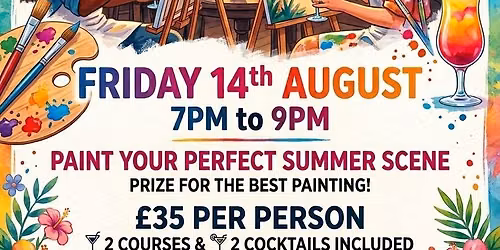 Summer Sip and Paint