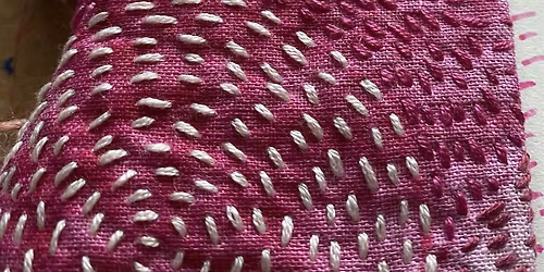 Creating textile art: stitch and texture (Repeat)