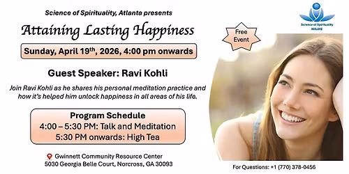 Attaining Lasting Happiness