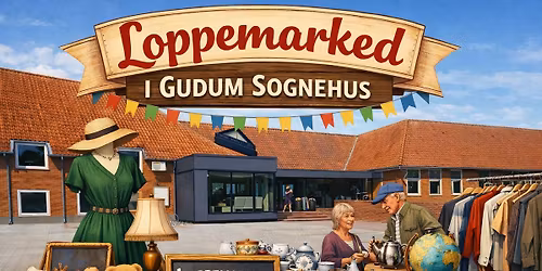 Loppemarked i Gudum Sognehus