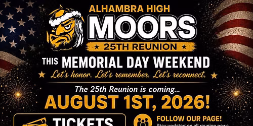 AHS Class of \u201901 \u2014 25-Year Reunion