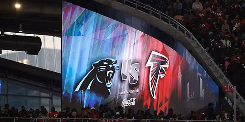 Carolina Panthers at Atlanta Falcons at Mercedes-Benz Stadium