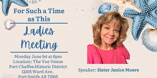 For Such A Time As This Ladies Meeting