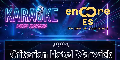 Karaoke at the Criterion