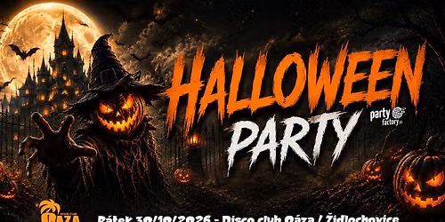 Halloween party \/ P\u00e1tek 30.10. na O\u00e1ze