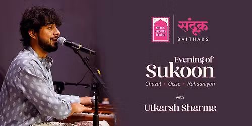 Chandigarh - An Evening of Sukoon