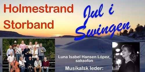 Julekonsert med Holmestrand Storband og Jenny Ness
