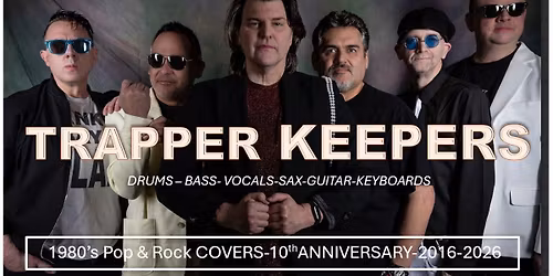 The Trapper Keepers Bring the 80's Party to Wing's Vandalia!