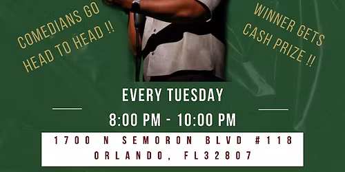 Aroma Gastro lounge Comedy Showcase