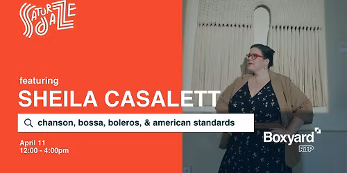 Saturdaze: Sheila Casalett