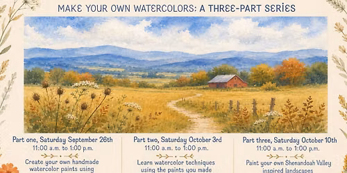 From Earth to Art: Handmade Watercolor Series