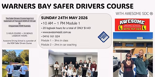 Warners Bay Safer Drivers Course