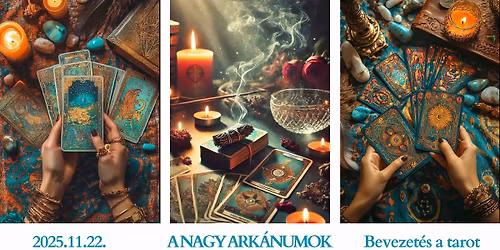 A NAGY ARK\u00c1NUMOK \u00dcZENETE - Tarot workshop