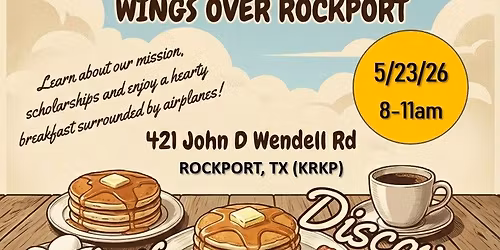 Biplanes and Breakfast- A Wings Over Rockport Fundraiser