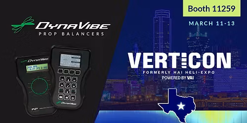 DynaVibe & DynaTrack @ VERTICON (formerly Heli-Expo) Powered by VAI