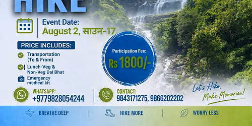 भाँङ्गे झरना – MAILUNG WATERFALL HIKE