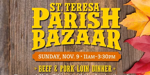 St. Teresa Parish Bazaar