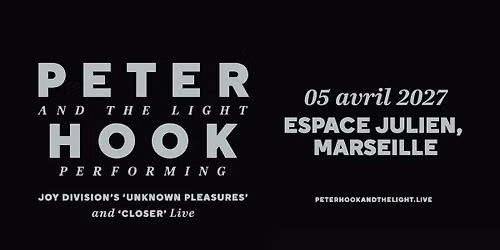 Peter Hook & The Light: A Joy Division Celebration