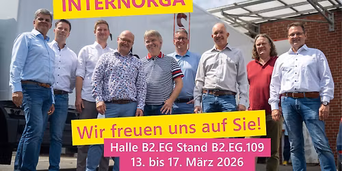 INTERNORGA Hamburg. 13. bis 17. M\u00e4rz 2026