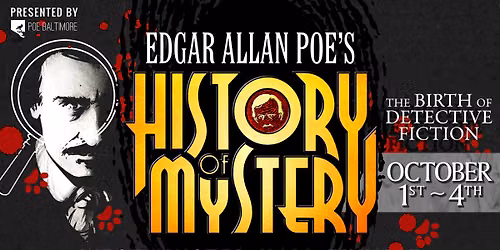 Edgar Allan Poe's History of Mystery at Westminster Hall (2026 Int'l Edgar Allan Poe Festival)