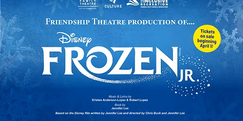 Friendship Theatre's Production of Disney's Frozen Jr.