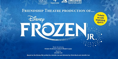Friendship Theatre's Production of Disney's Frozen Jr.