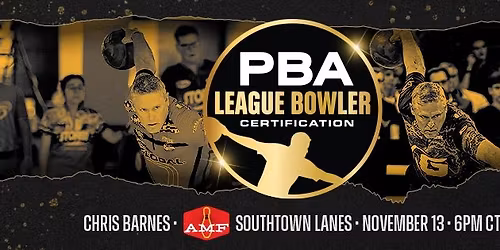Meet PBA Tour pro Chris Barnes at AMF Southtown Lanes!