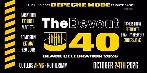 The Devout - Rotherham - No1 Depeche mode tribute - Rotherham