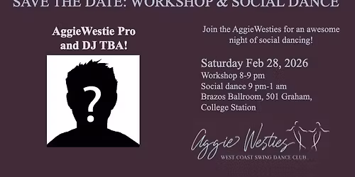 Aggie Westie Spring Workshop and Social!