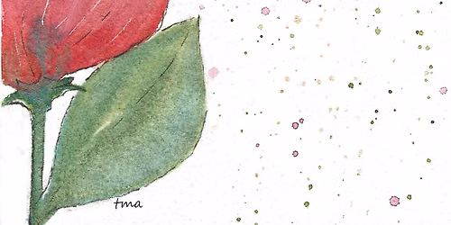 Shimmery Hummingbirds \u2013 Watercolor