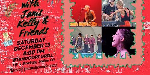 Janis Kelly & Friends @ Tandoori Grill