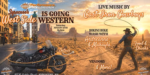 WEST SIDE GOES WESTERN! Live Music & More!