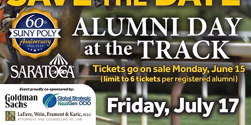 Alumni Day at the Track (Saratoga Racetrack)